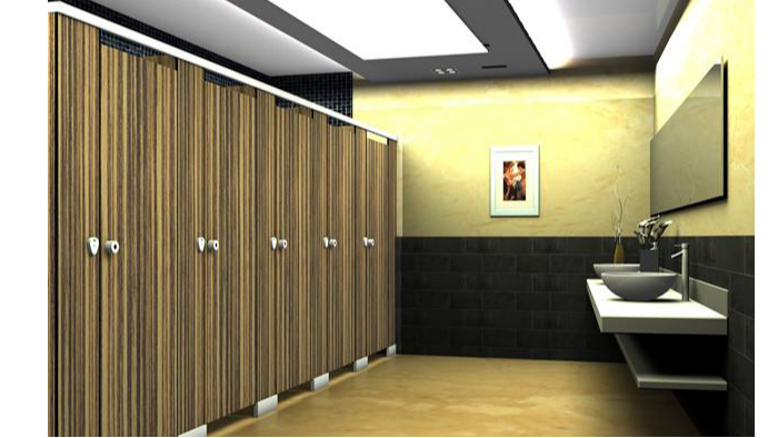 為什么不銹鋼蜂窩板可以成為衛(wèi)生間隔斷的王者？