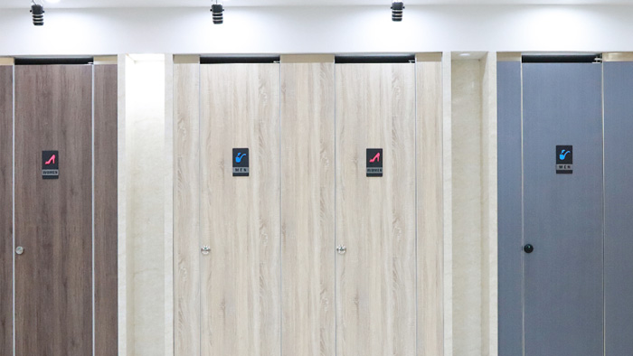 鋁紳仕小知識：抗倍特板衛(wèi)生間隔斷的安裝流程